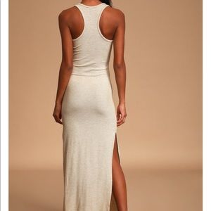 Ribbed Maxi Dress: Lulu’s size S